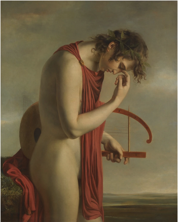 Exterior photo of “Orpheus” attributed to Jean Francois Duqueylard (c. 1800)